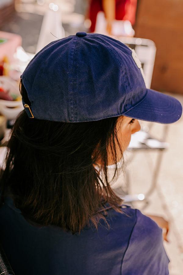 Game Day Baseball Cap In Navy Product Image