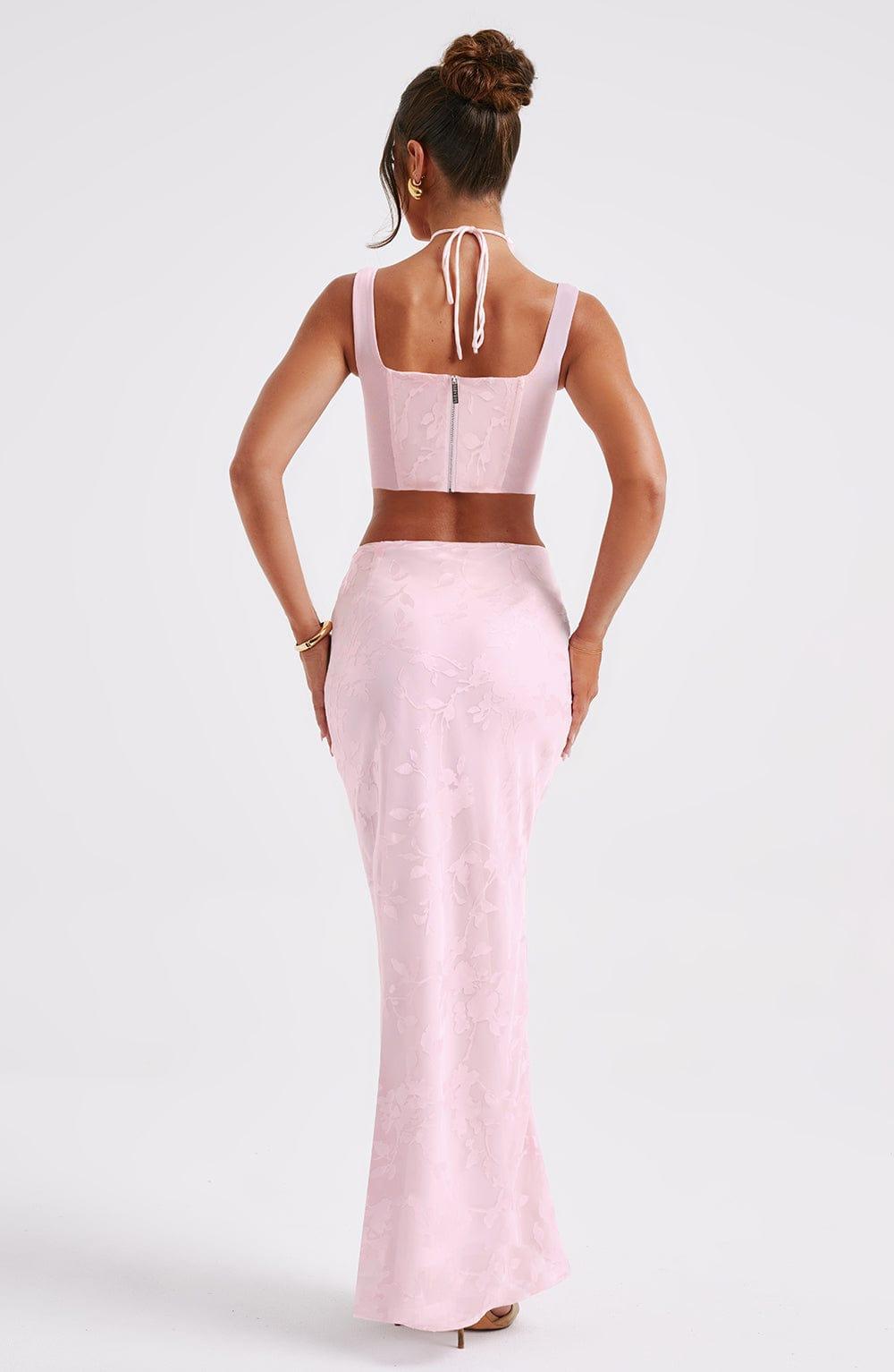 Elizabeth Maxi Skirt - Blush Product Image