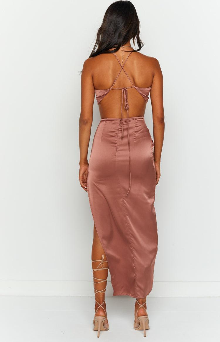 Taylor Copper Maxi Dress Product Image