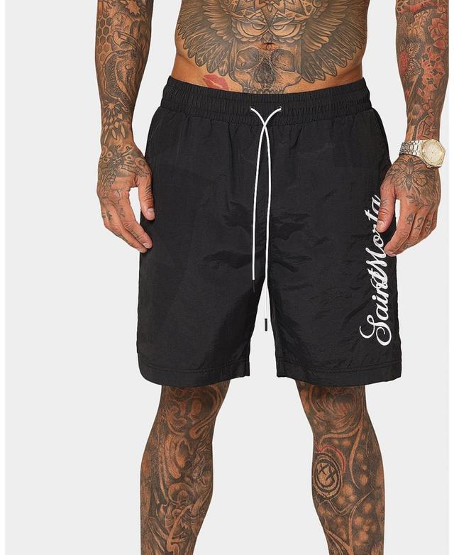 Mens Scripted Beach Shorts Product Image