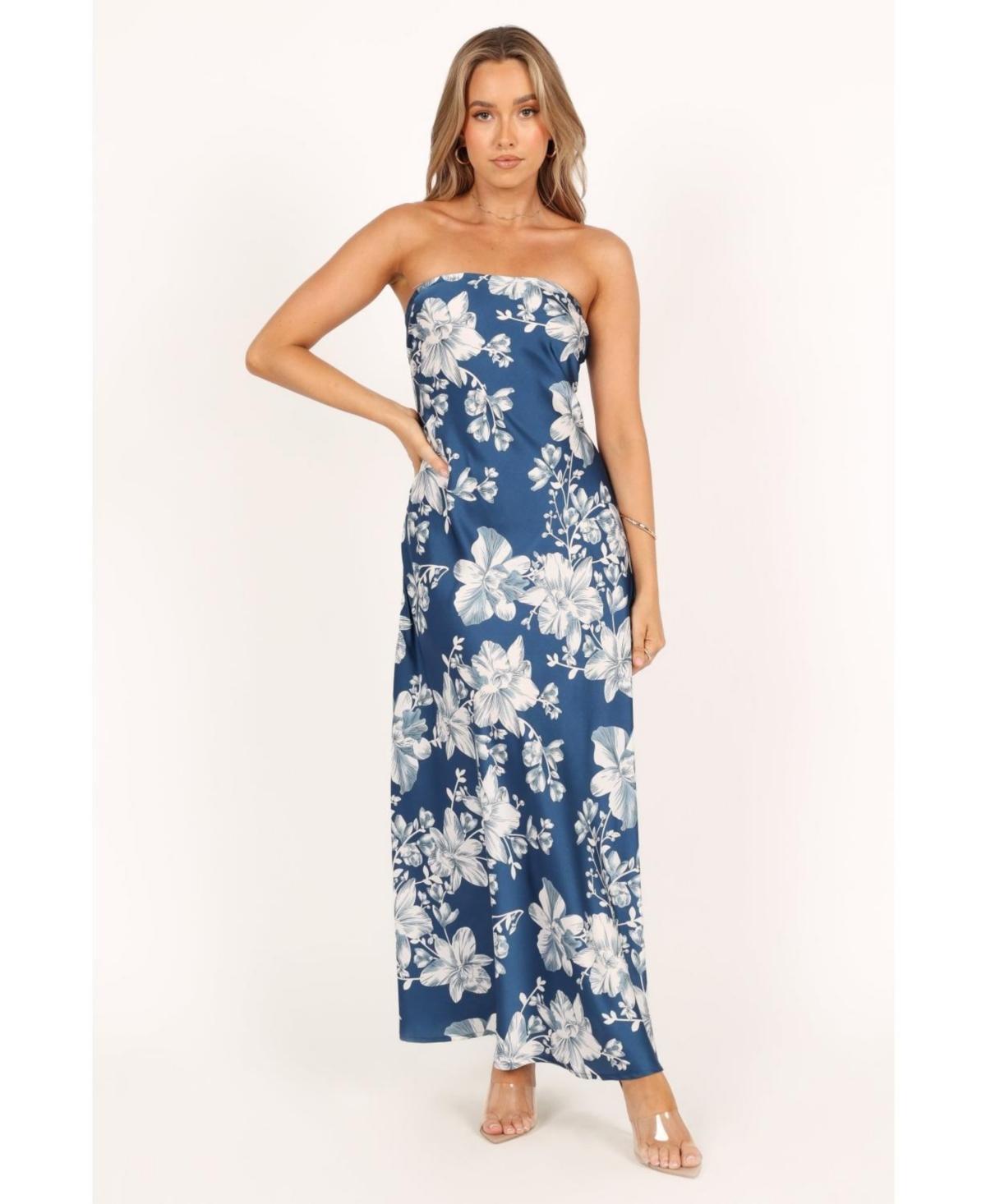 Petal and Pup Womens Gemma Strapless Maxi Dress Product Image