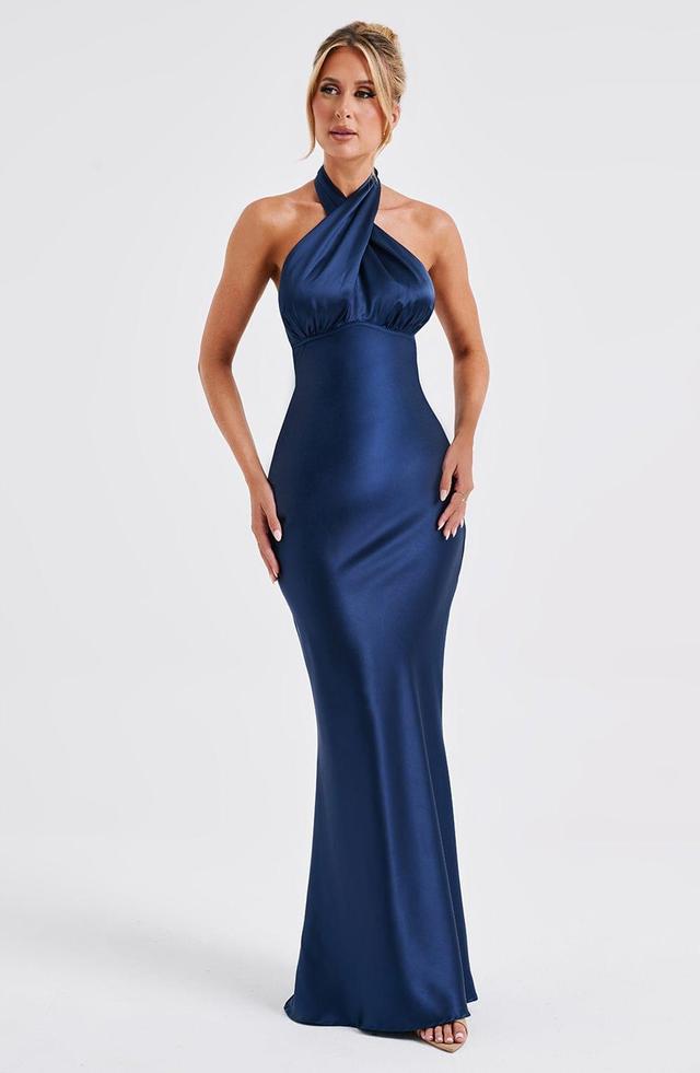 Dimitra Maxi Dress - Navy Product Image