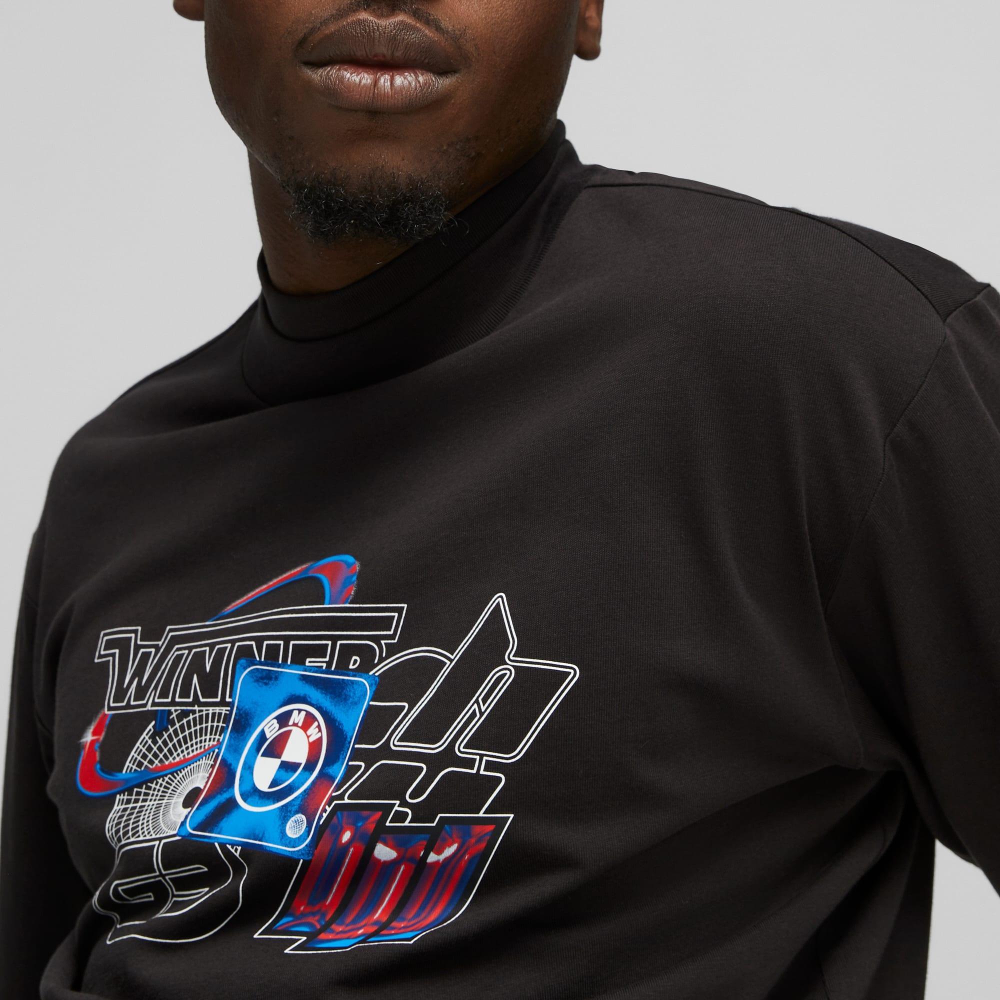 BMW M Motorsport Statement Men's Long Sleeve Tee Product Image