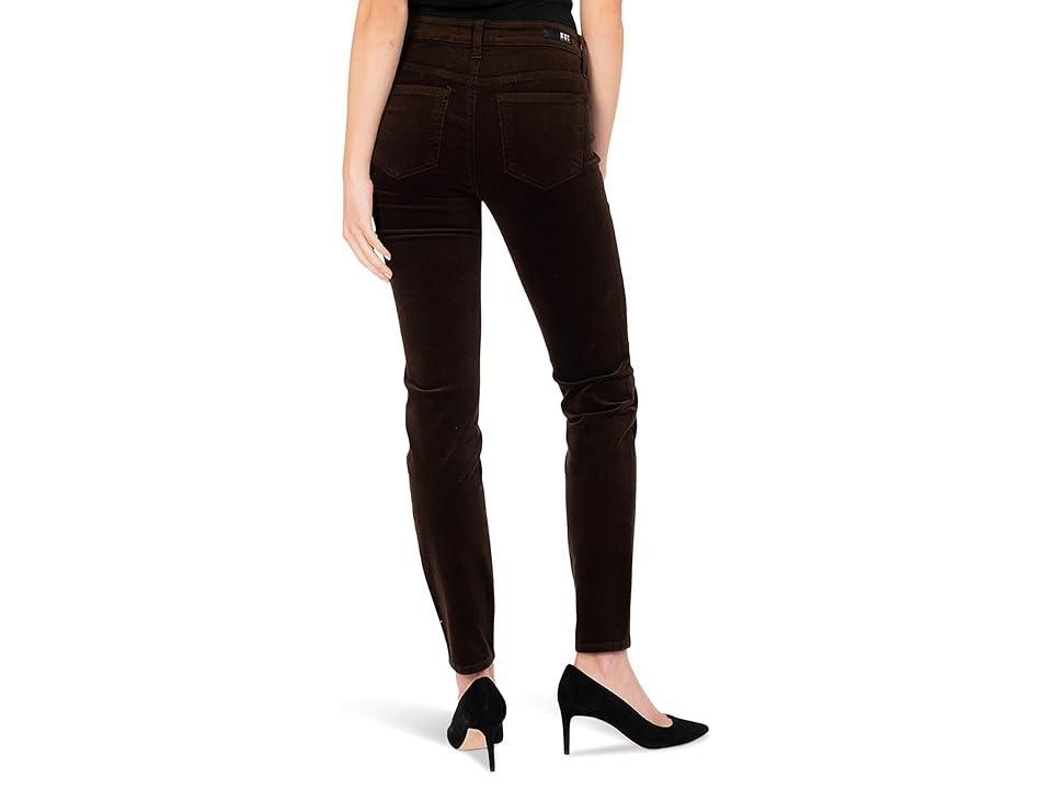 KUT from the Kloth Diana Corduroy Skinny (Concrete) Women's Clothing Product Image