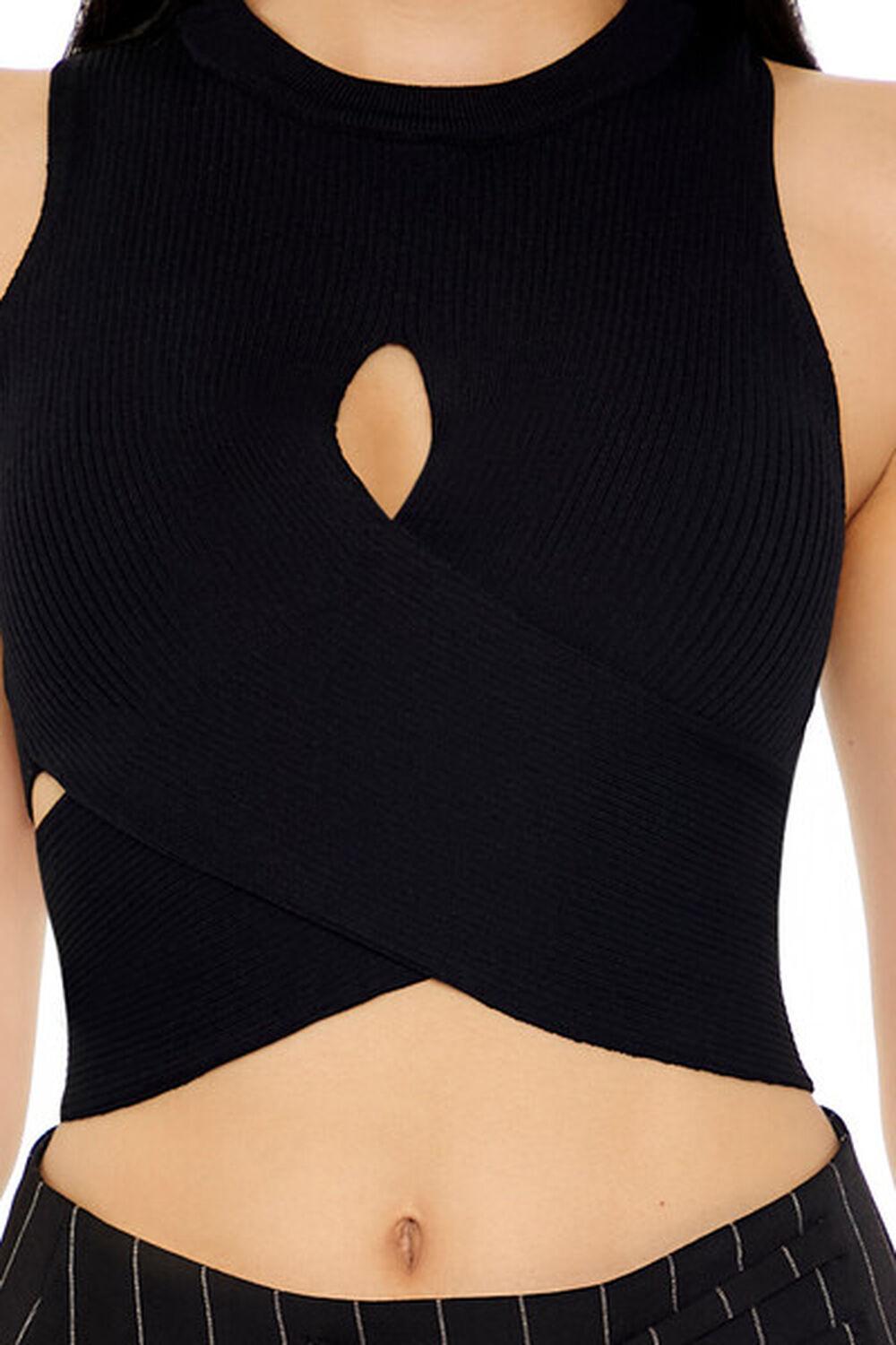 Cropped Sweater-Knit Tank Top | Forever 21 Product Image