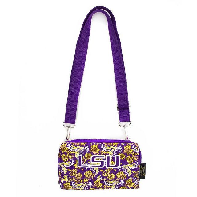 LSU Tigers Bloom Crossbody Wallet Product Image