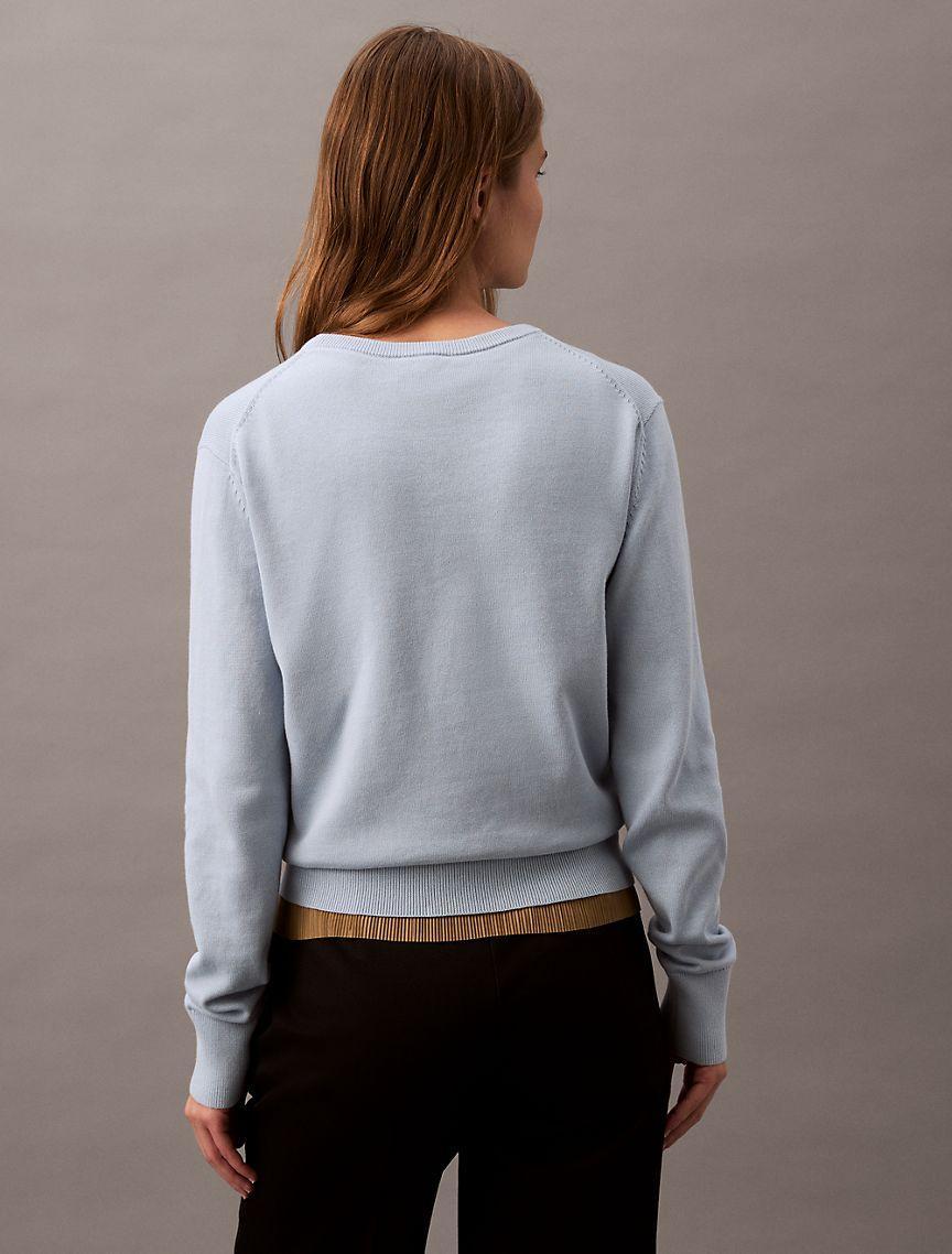 Smooth Cotton Sweater product image