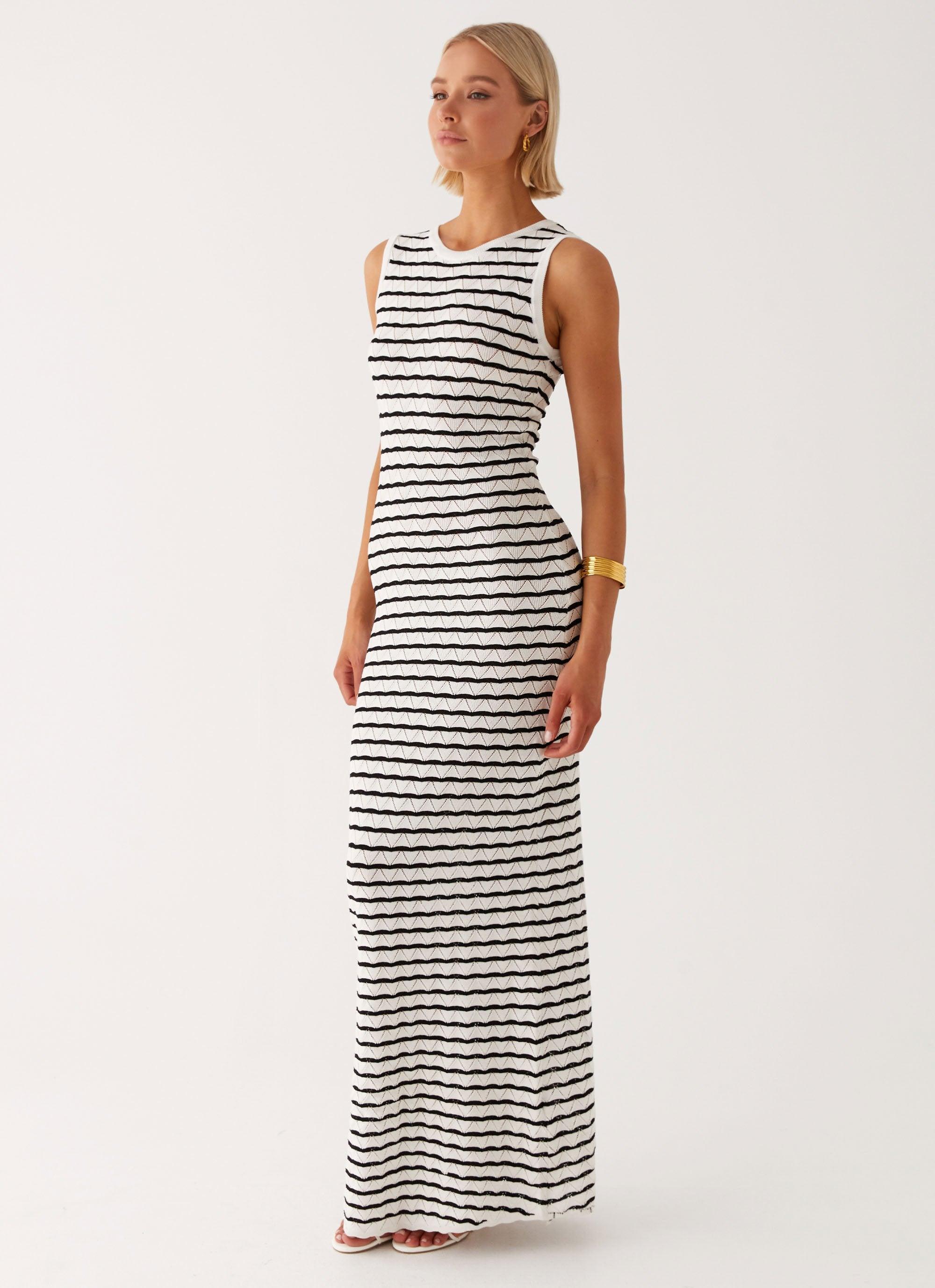 Happy Desire Maxi Dress - Multi Stripe Product Image