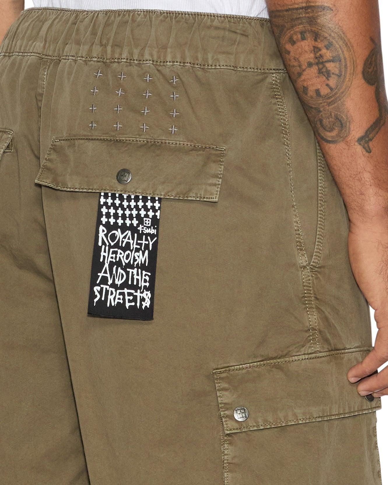 KRUSH CARGO SHORT ARMY FADE Male Product Image