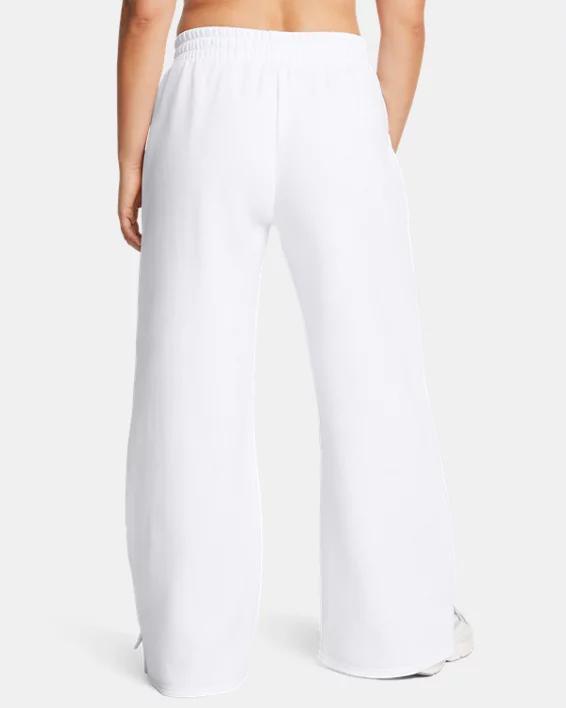 Women's UA Icon Fleece Wide Leg Pants Product Image