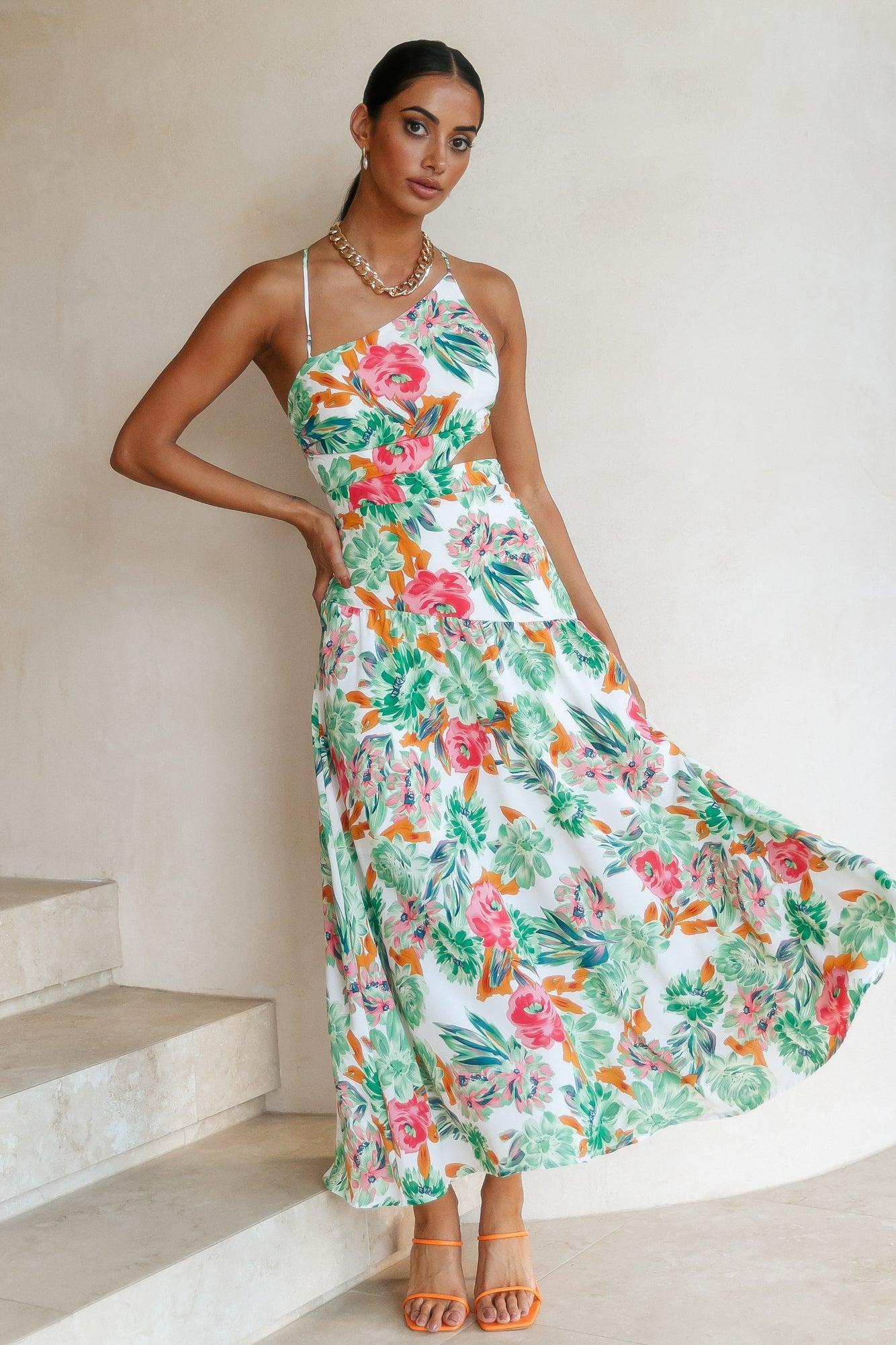 Find Your Paradise Maxi Dress Green Product Image