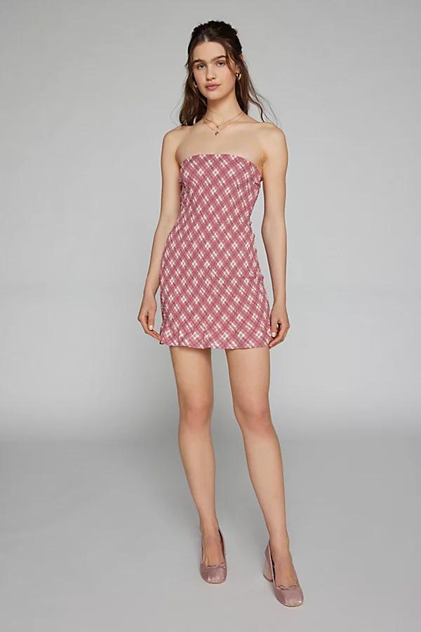 Motel Takiyo Bandeau Mini Dress Womens at Urban Outfitters Product Image