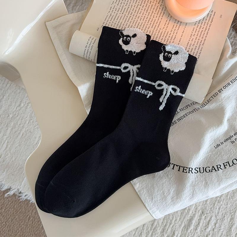 Sheep Pattern Socks / Set Product Image