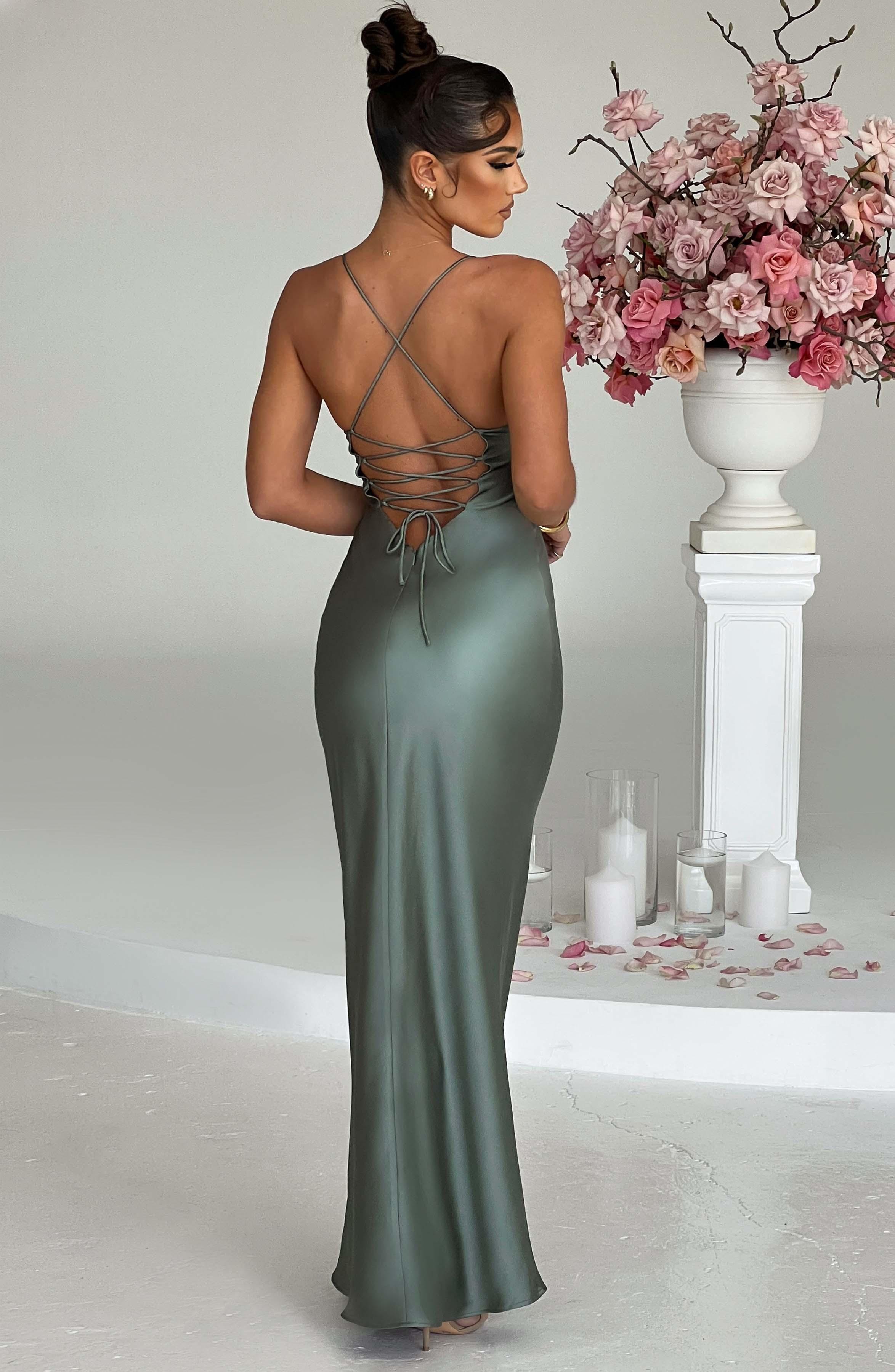 Lillia Maxi Dress - Sage Product Image