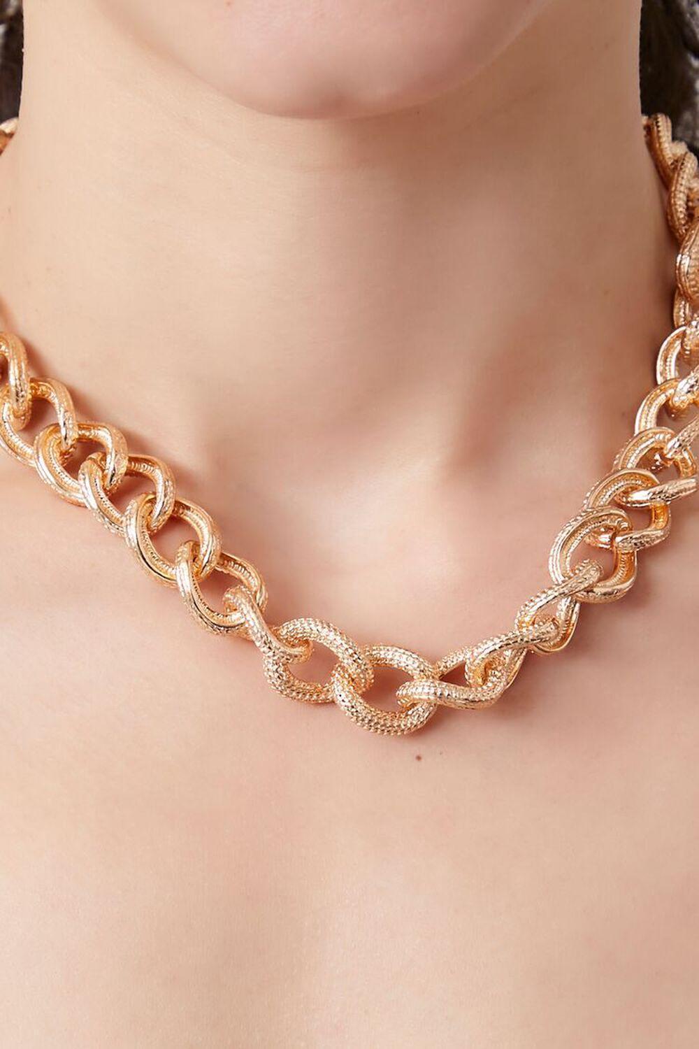 Chunky Curb Chain Necklace | Forever 21 Product Image