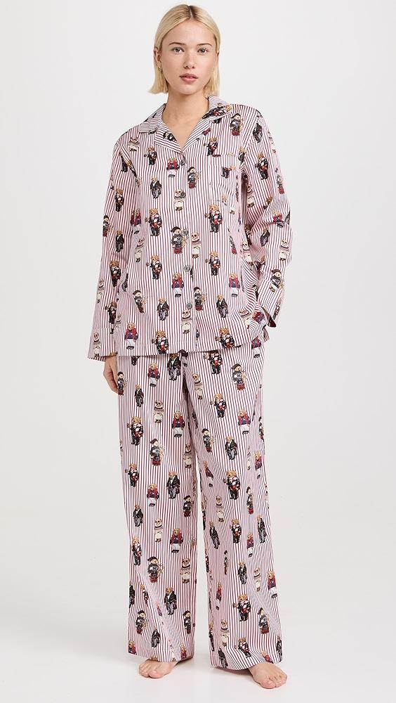 Polo Ralph Lauren Polo Bear Motif Pajama Set | Shopbop Product Image