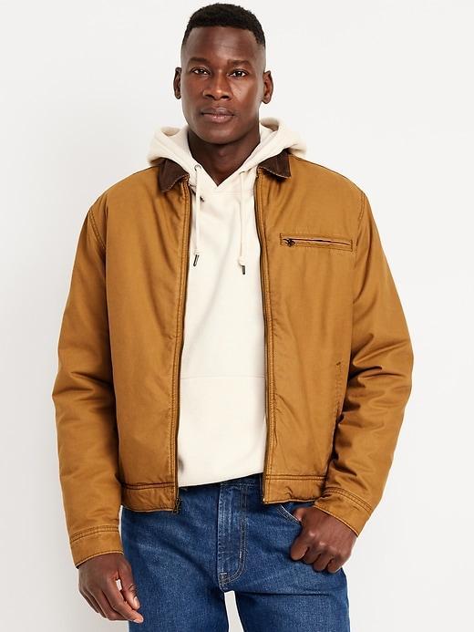 Flannel-Lined Barn Coat Product Image