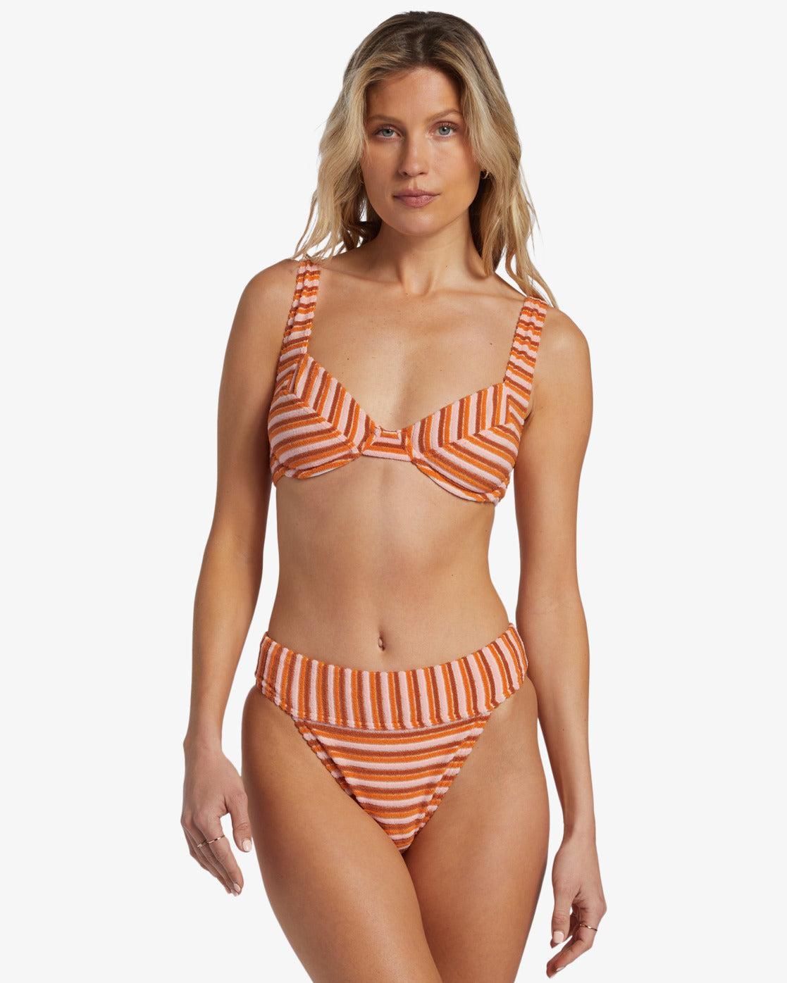 Tides Terry Aruba Bikini Bottoms - Multi Female Product Image