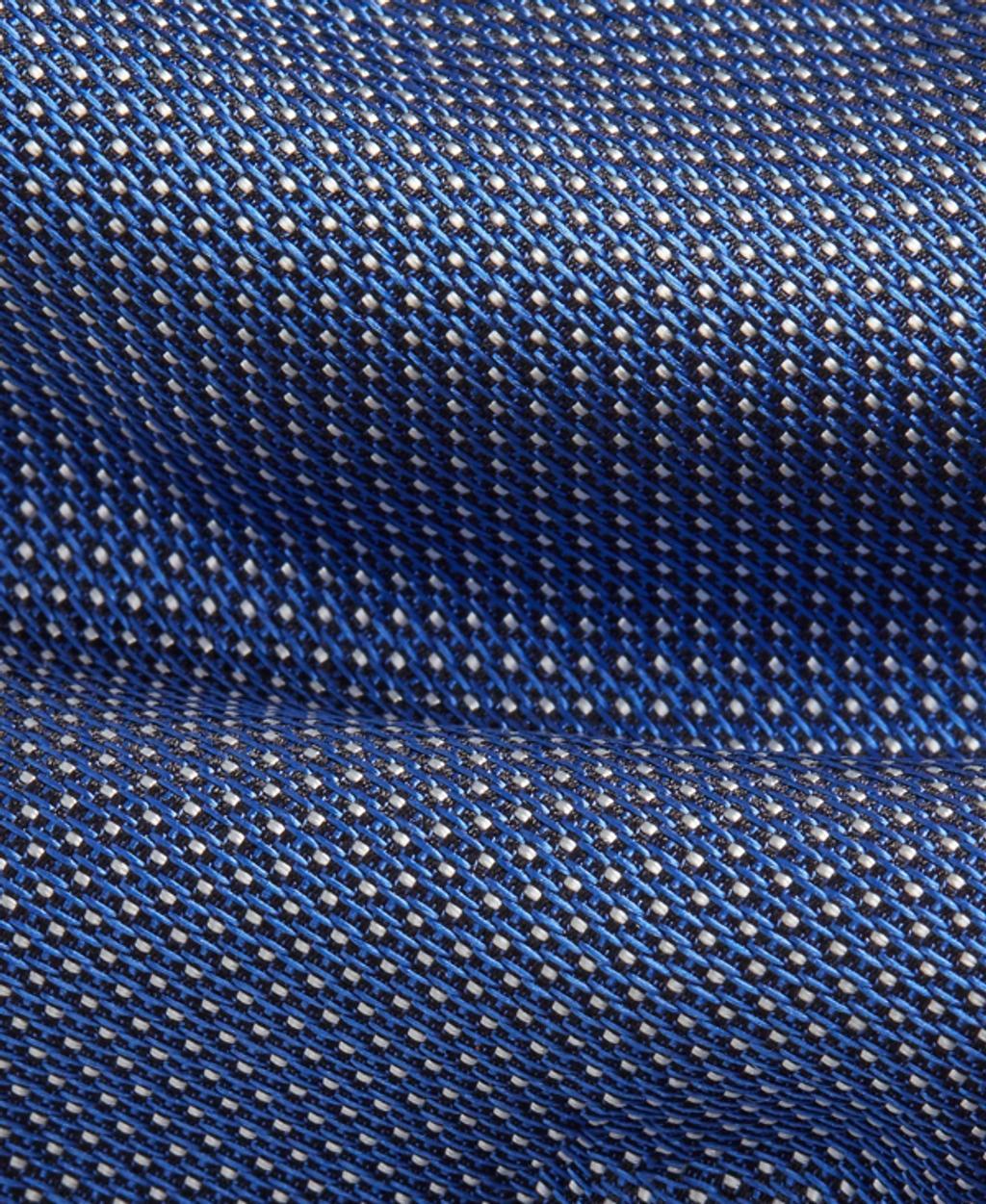 POLO RALPH LAUREN Pin Dot Silk Tie In Royal,white Product Image