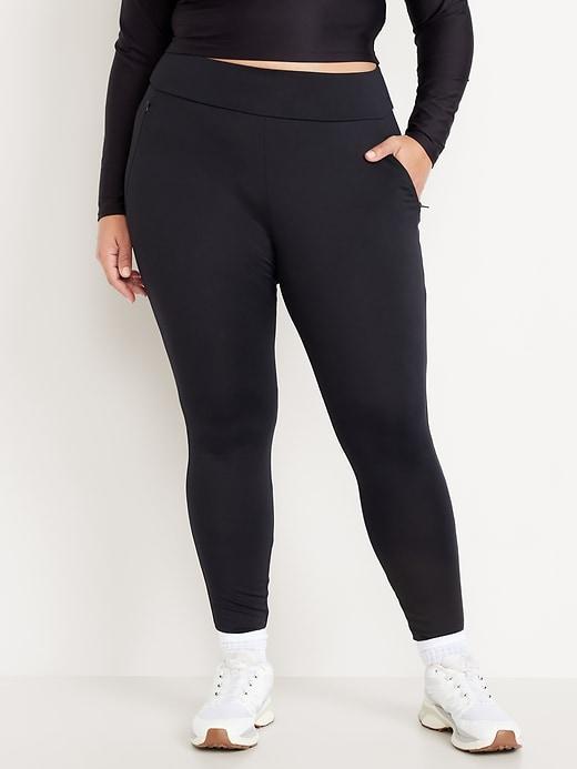 High-Waisted PowerSoft Coze Edition Warm-Lined Full-Length Leggings Product Image