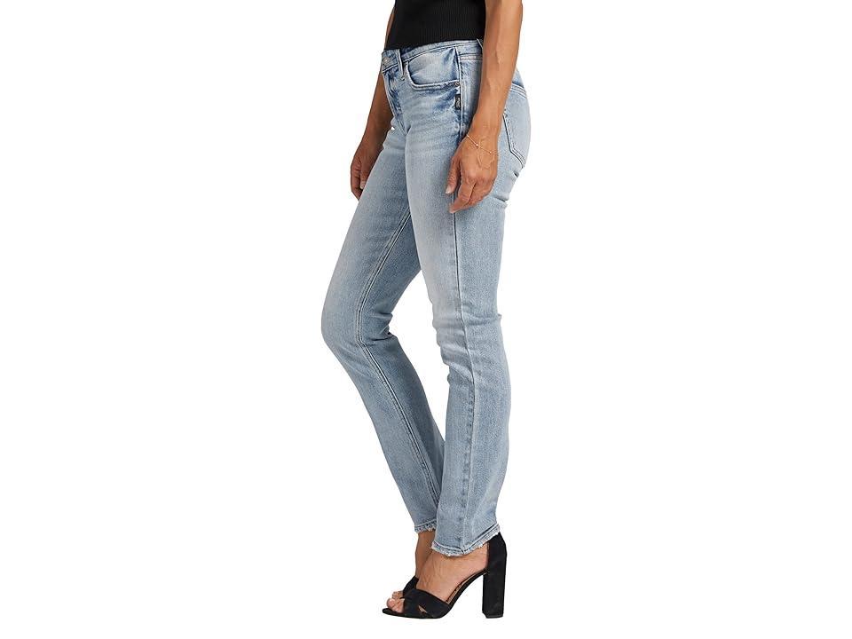 Silver Jeans Co. Most Wanted Mid-Rise Straight Leg Jeans L63413EOE229 (Indigo) Women's Jeans Product Image