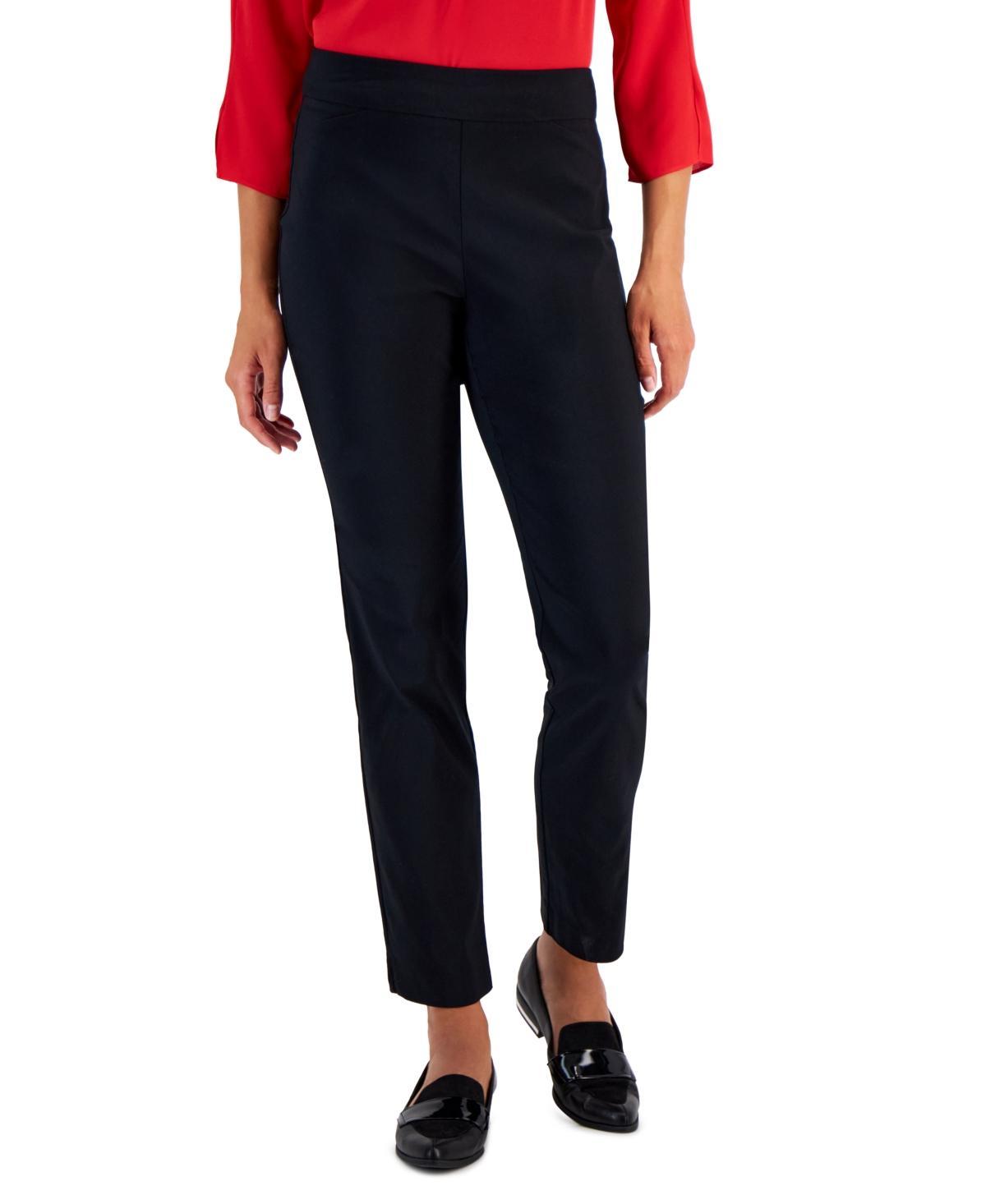 Jm Collection Womens Cambridge Woven Pull-On Pants, Created for Macys Product Image