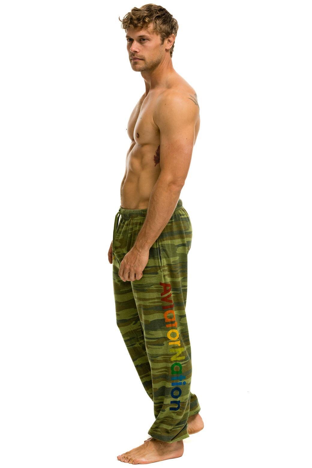 AVIATOR NATION VAIL SWEATPANT - CAMO Male Product Image