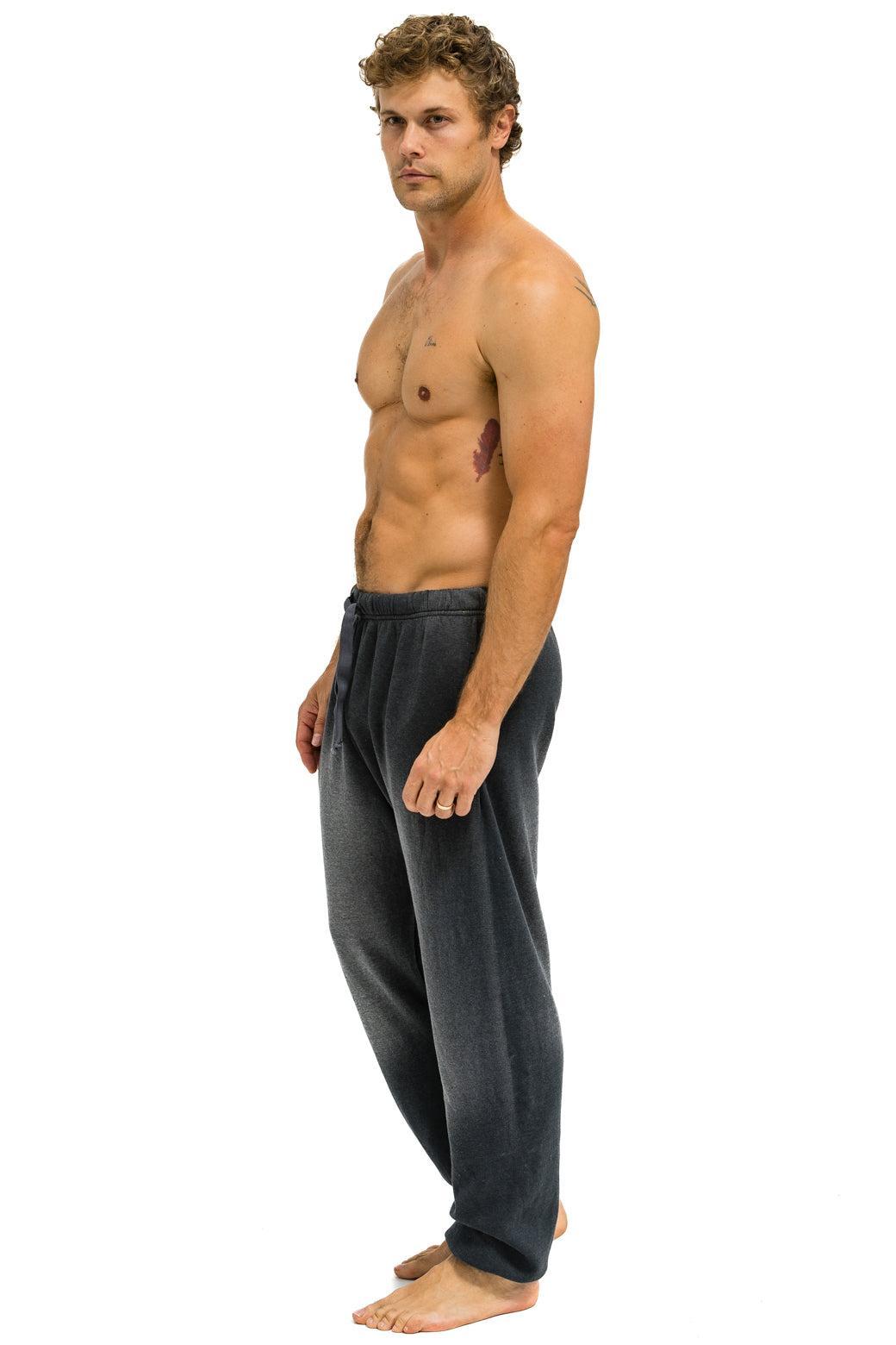 ESSENTIAL SWEATPANTS - FADED SMOKE Male Product Image