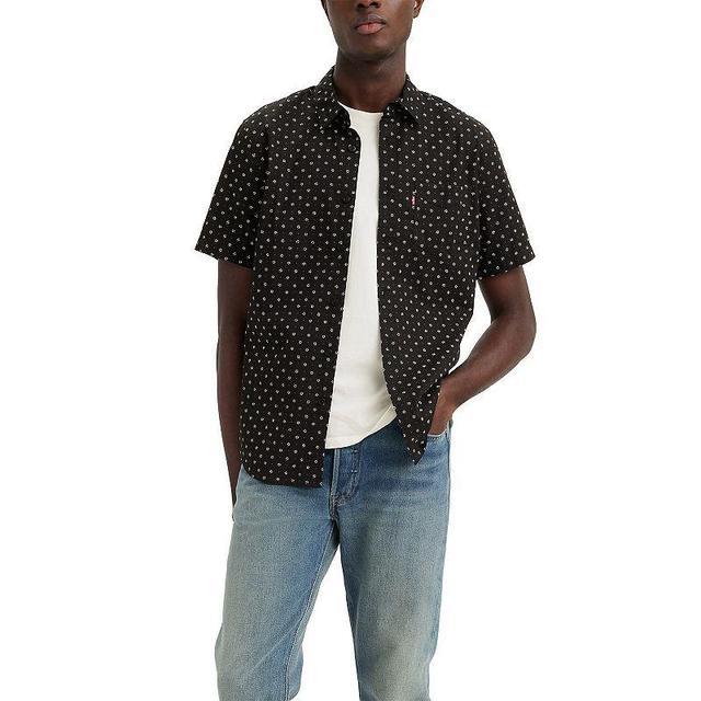 Mens Levis Short-Sleeve Classic Fit Button-Down Tee Product Image