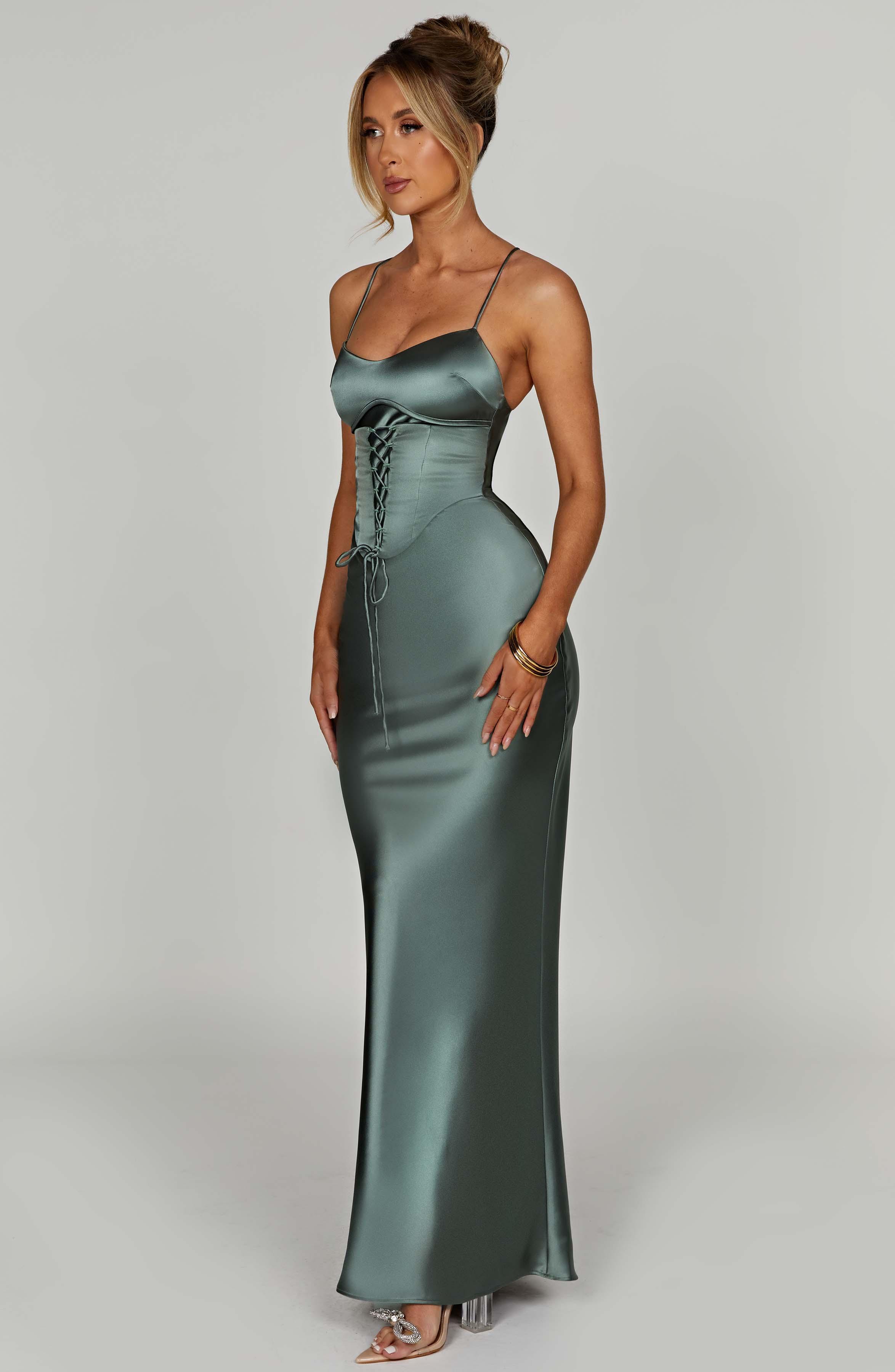 Lillia Maxi Dress - Sage Product Image