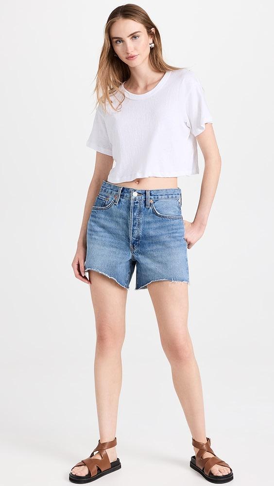 Leset Laura Crop Boxy Tee | Shopbop Product Image