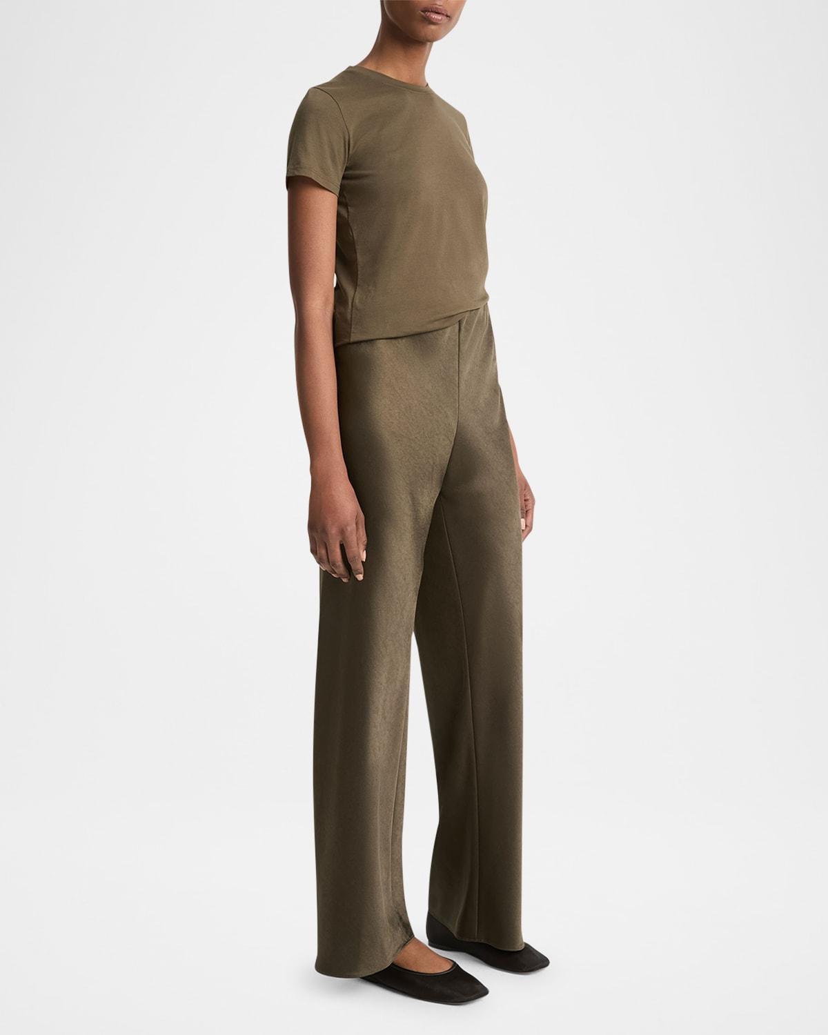 Vince High Waist Fluid Bias Pants Product Image