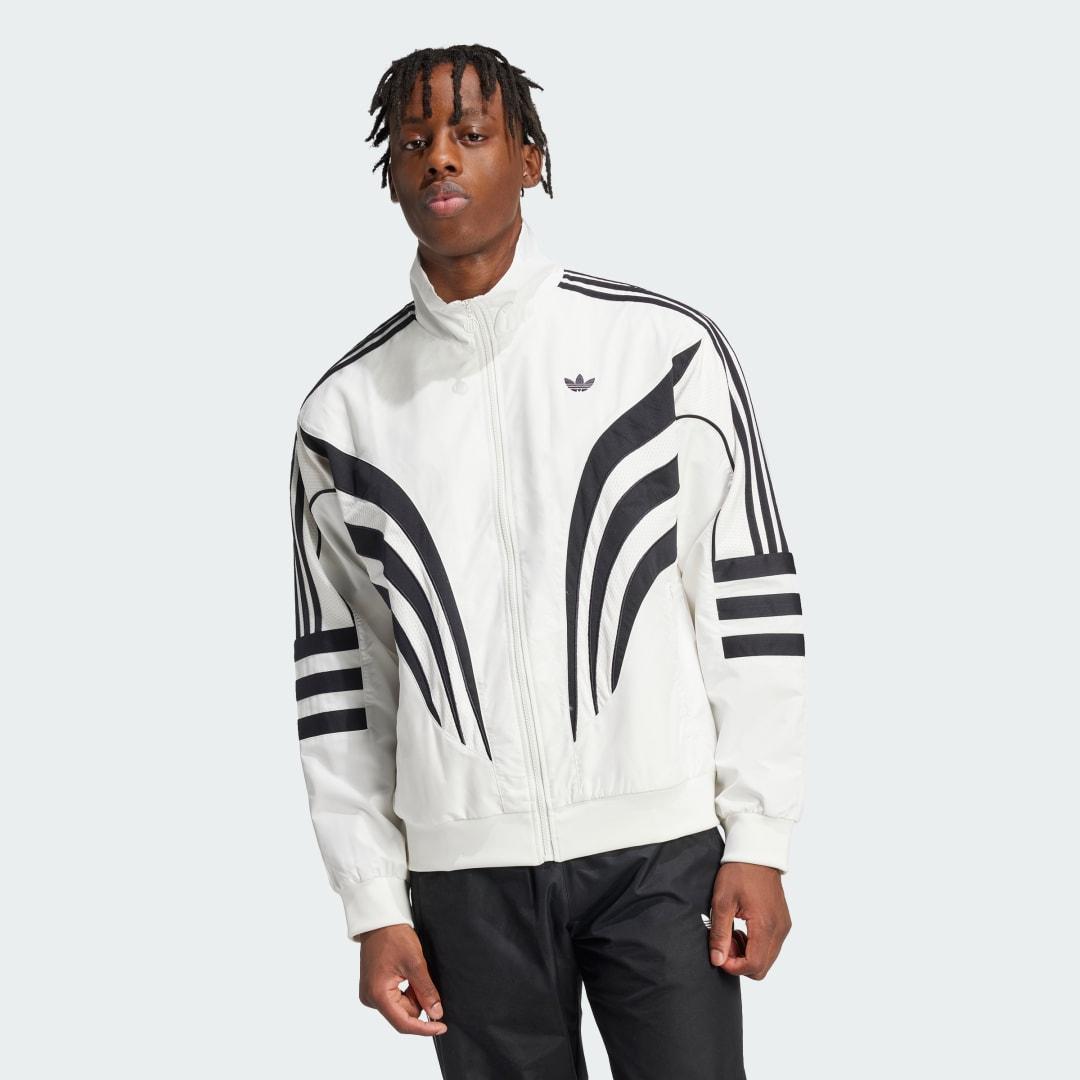 adidas Q3 Atlanta Track Top Cloud White XL Mens Product Image