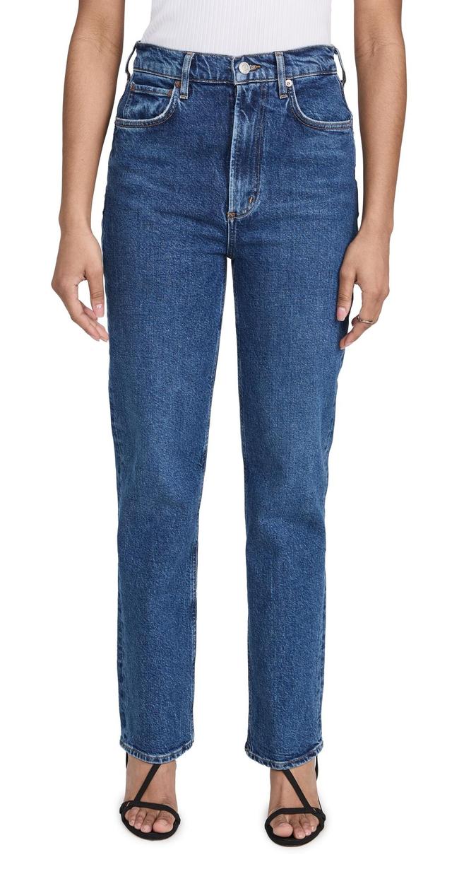 AGOLDE High Rise Stovepipe Jeans Aspire 34 Product Image