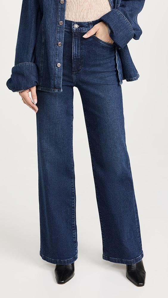 Favorite Daughter The Mischa Super High Rise Wide Leg Jeans | Shopbop Product Image