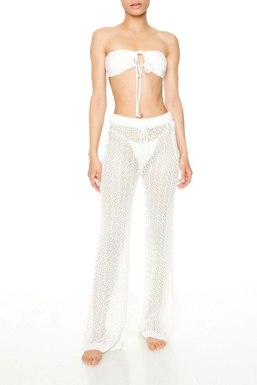 Crochet Swim Cover-Up Pants | Forever 21 Product Image