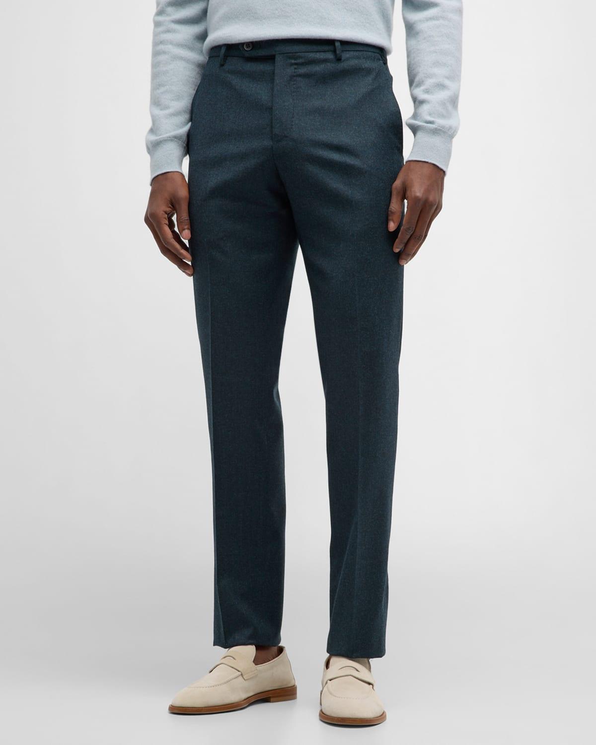 Mens Parker Wool-Cashmere Stretch Dress Pants Product Image