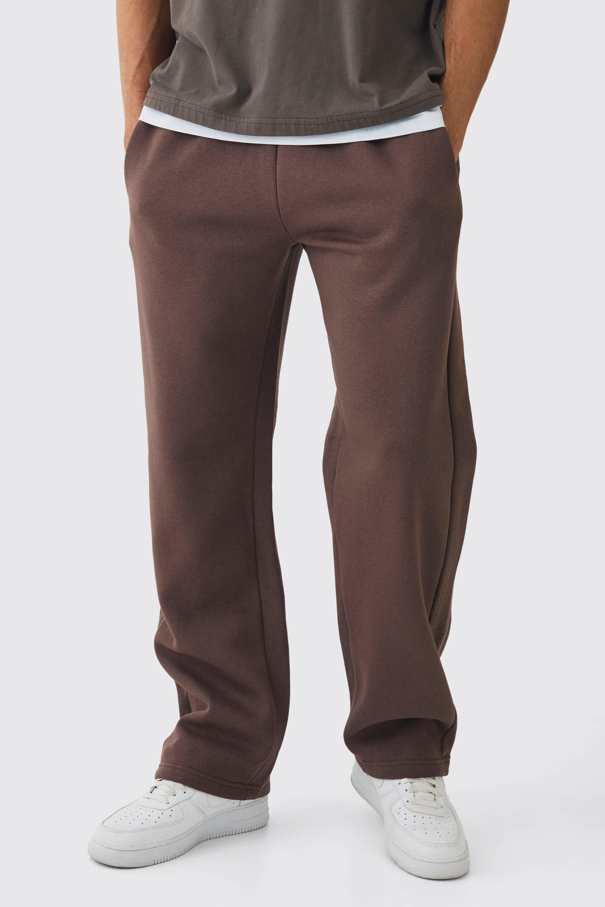 Relaxed Fit Gusset Sweatpants | boohooMAN USA Product Image