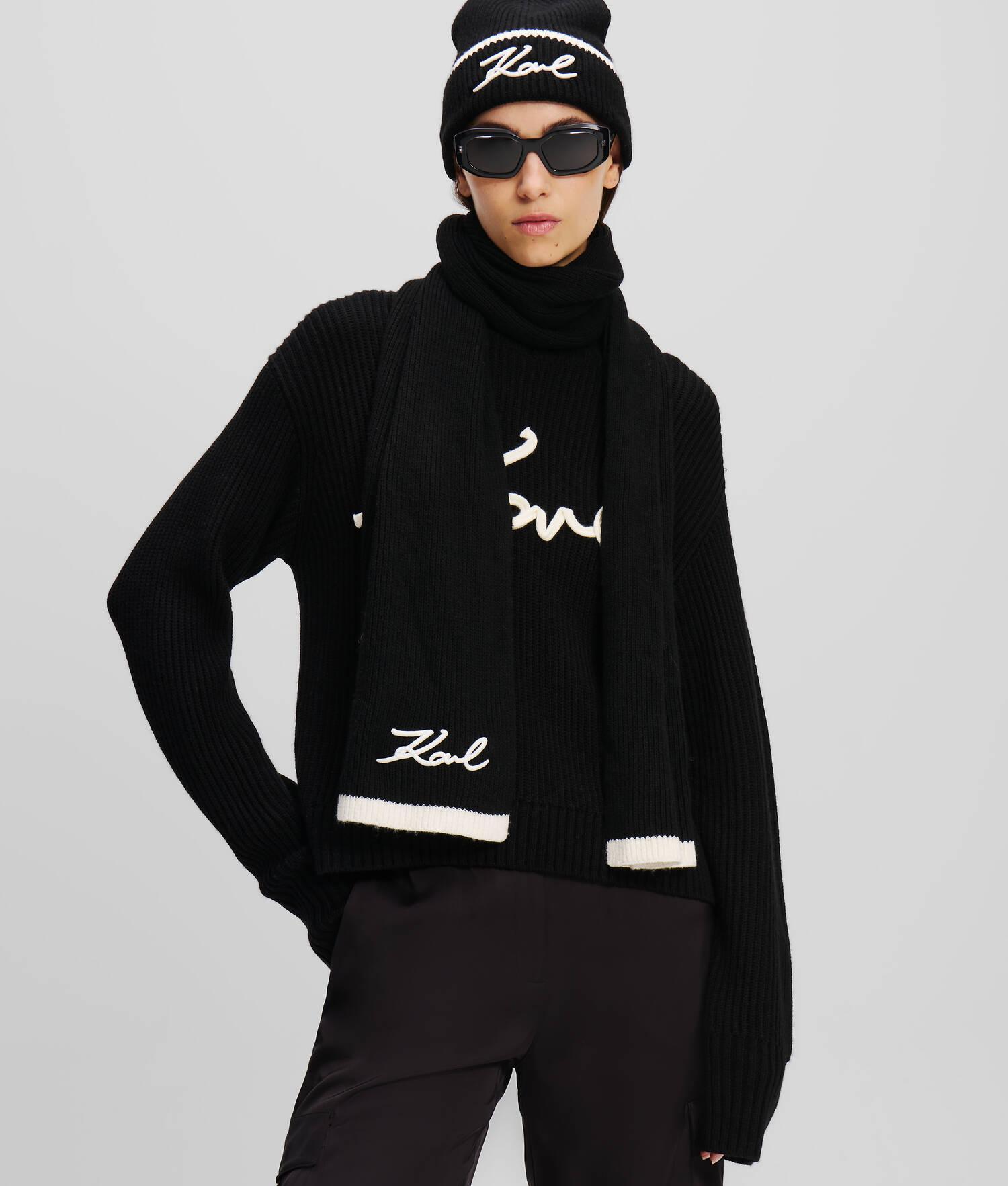 K/SIGNATURE KNIT SCARF Product Image