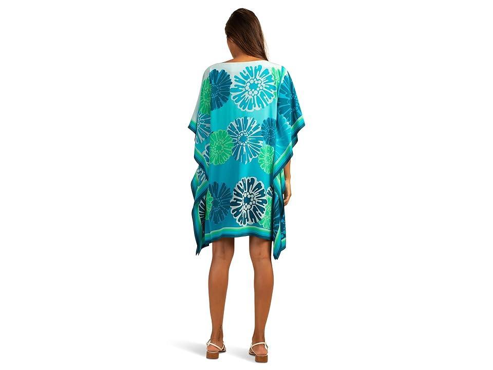 Womens Theodora Floral Caftan Dress Product Image