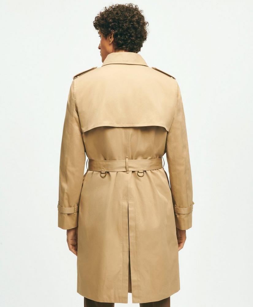 Supima® Cotton Gabardine Trench Coat Product Image