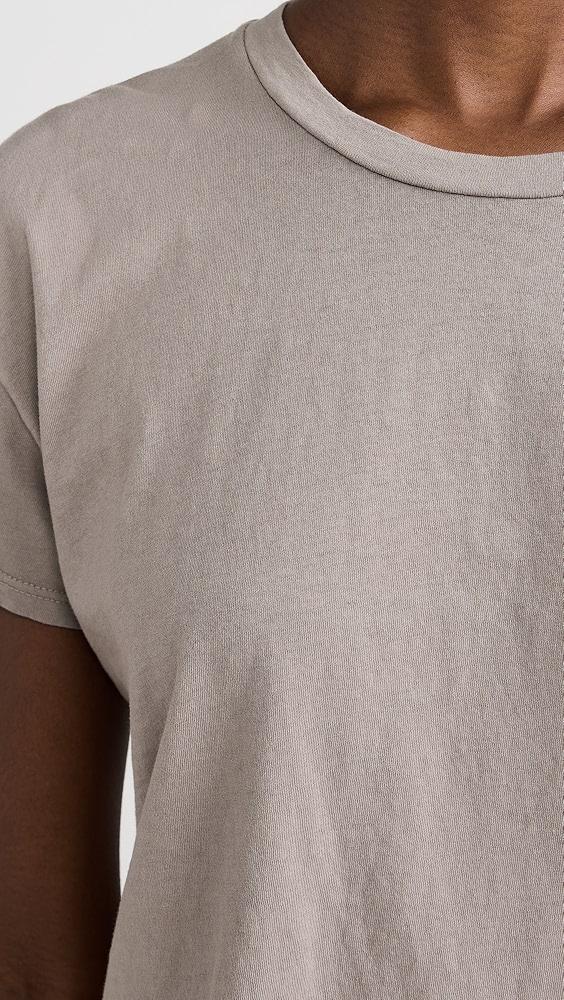 perfectwhitetee Cotton Short Sleeve Boxy Crew Tee | Shopbop Product Image