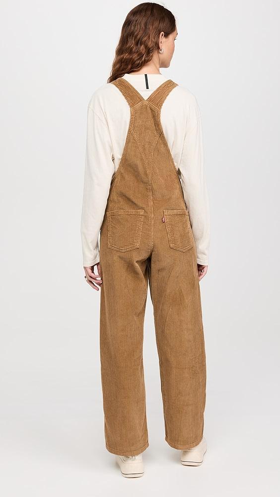 Levi's Full Length Baggy Corduroy Overalls | Shopbop Product Image