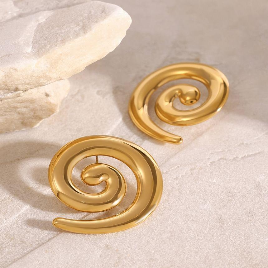 Spiral Dangle Earring Product Image