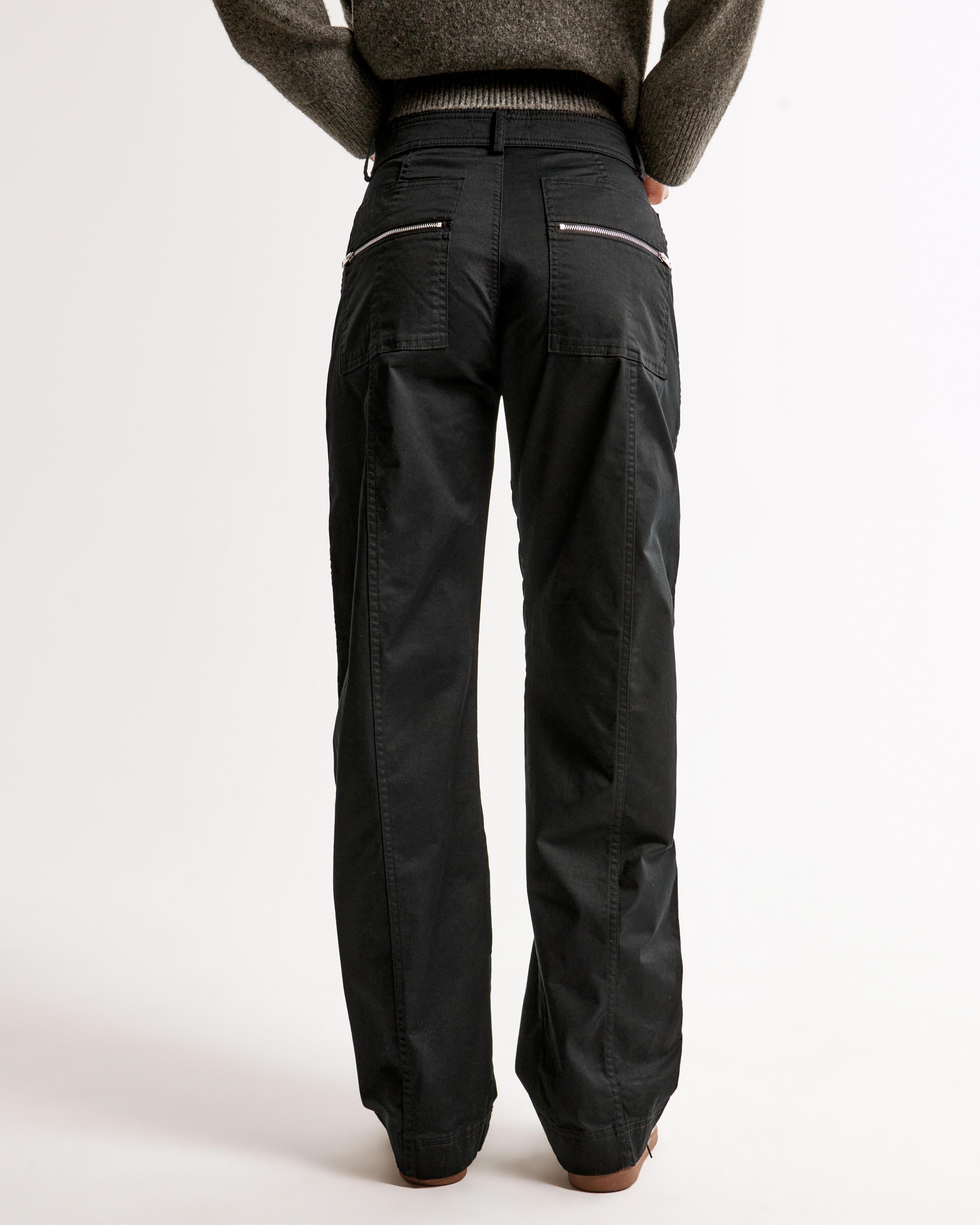 Mid Rise Barrel Utility Pant Product Image