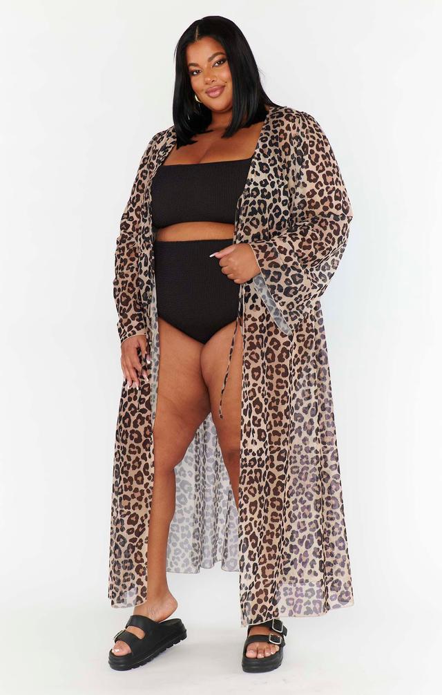 Jet Setter Robe ~ Cheetah Mesh Product Image