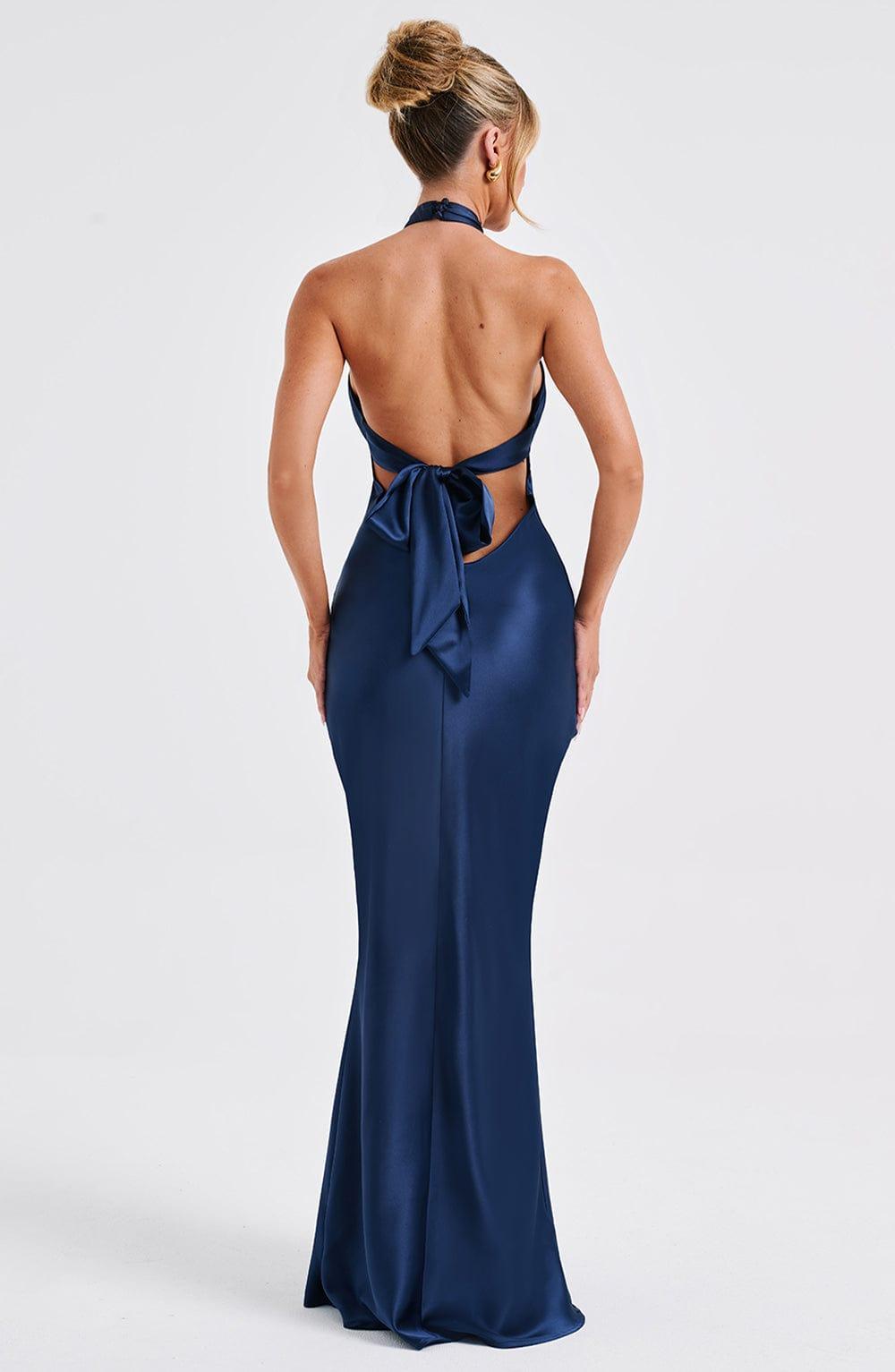 Dimitra Maxi Dress - Navy Product Image