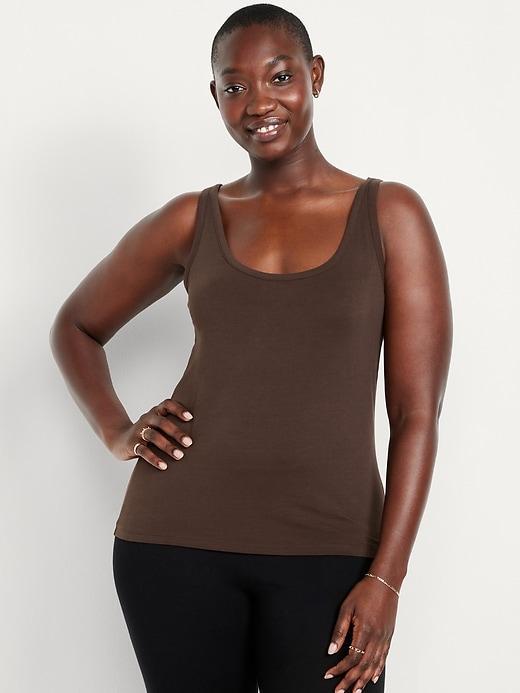 First-Layer Scoop-Neck Tank Top Product Image