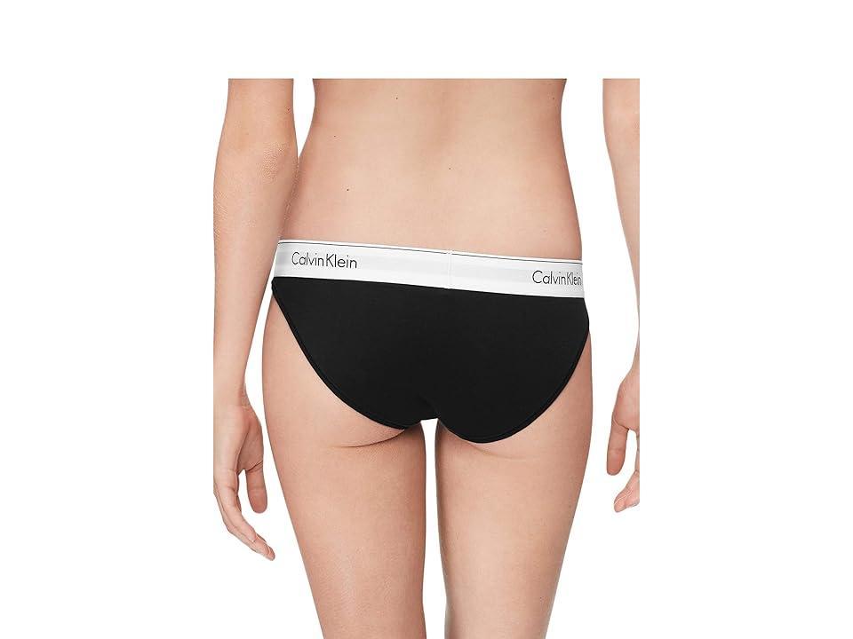 Calvin Klein Modern Cotton Bikini Panty F3787, Womens Med Brown Product Image