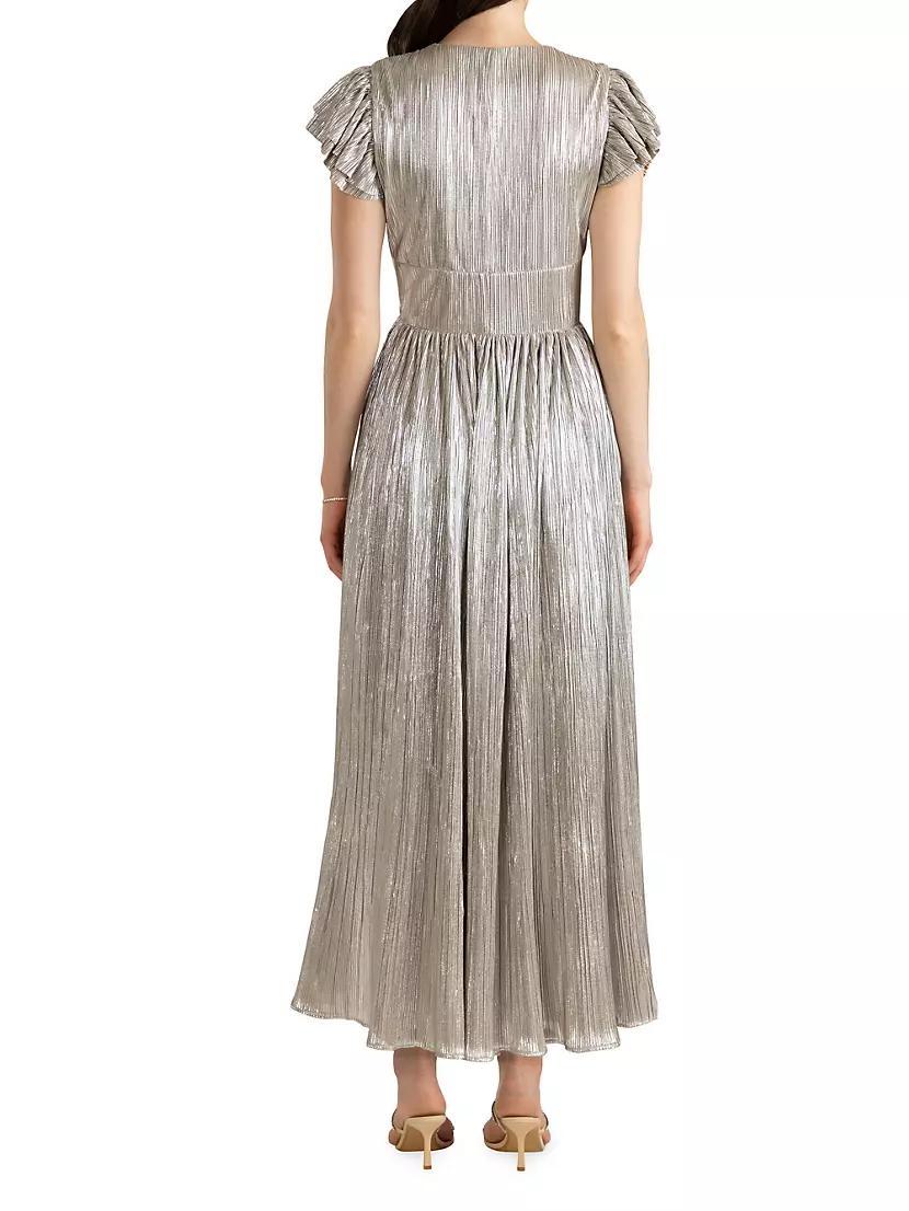 Hera Plissé Maxi Dress Product Image